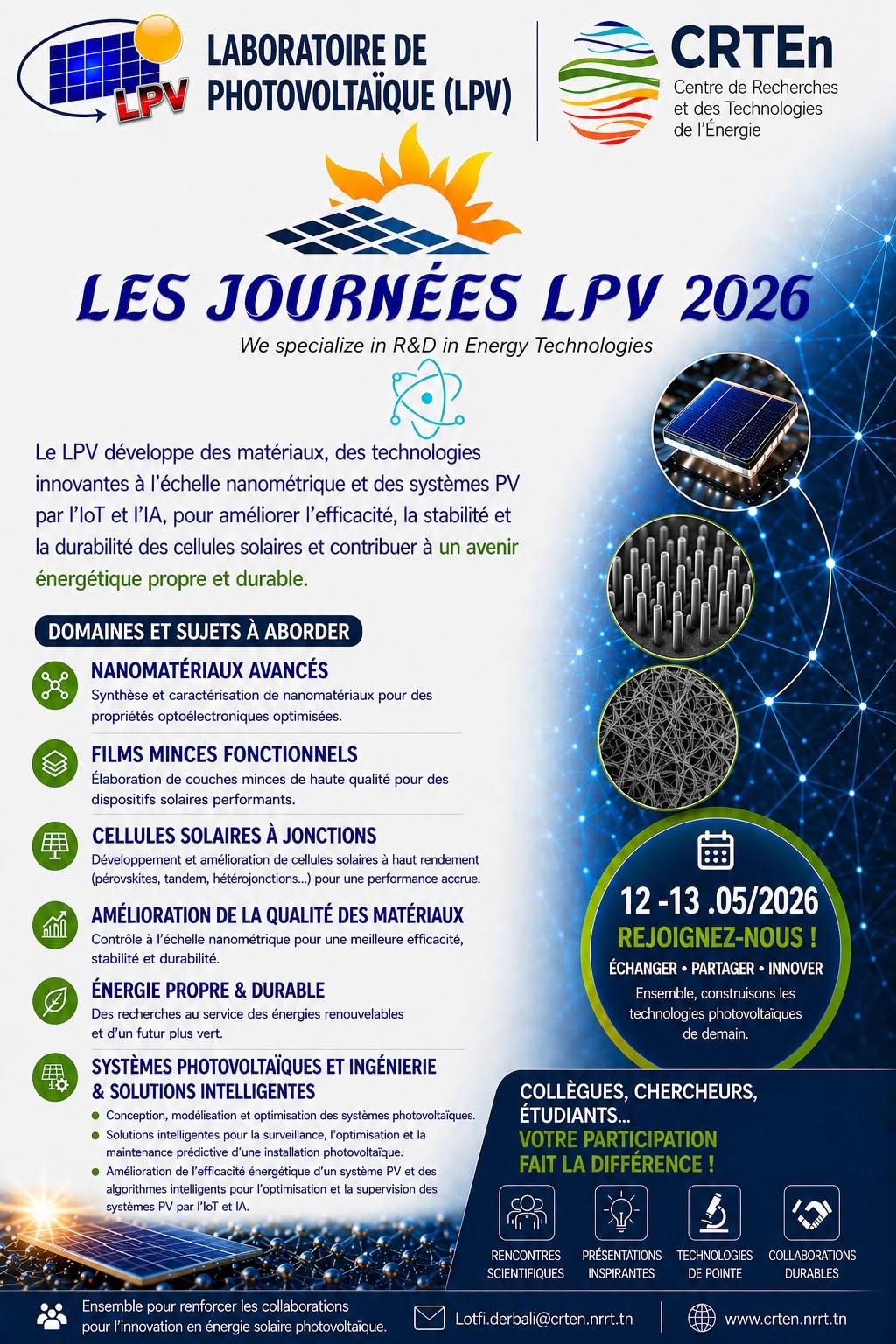 Séminaire international – Matériaux pour batteries